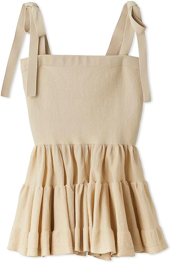 新品　FRAY I.D フレイ アイディー　ショルダーリボンペプラムニットキャミ Amazon | [フレイ アイディー] ショルダーリボンペプラムニットキャミ